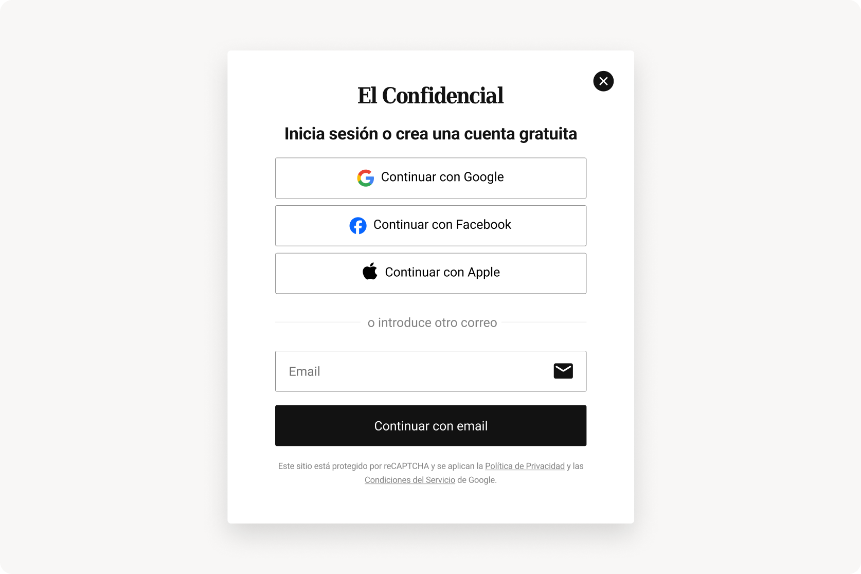 Unified access flow combining login and signup