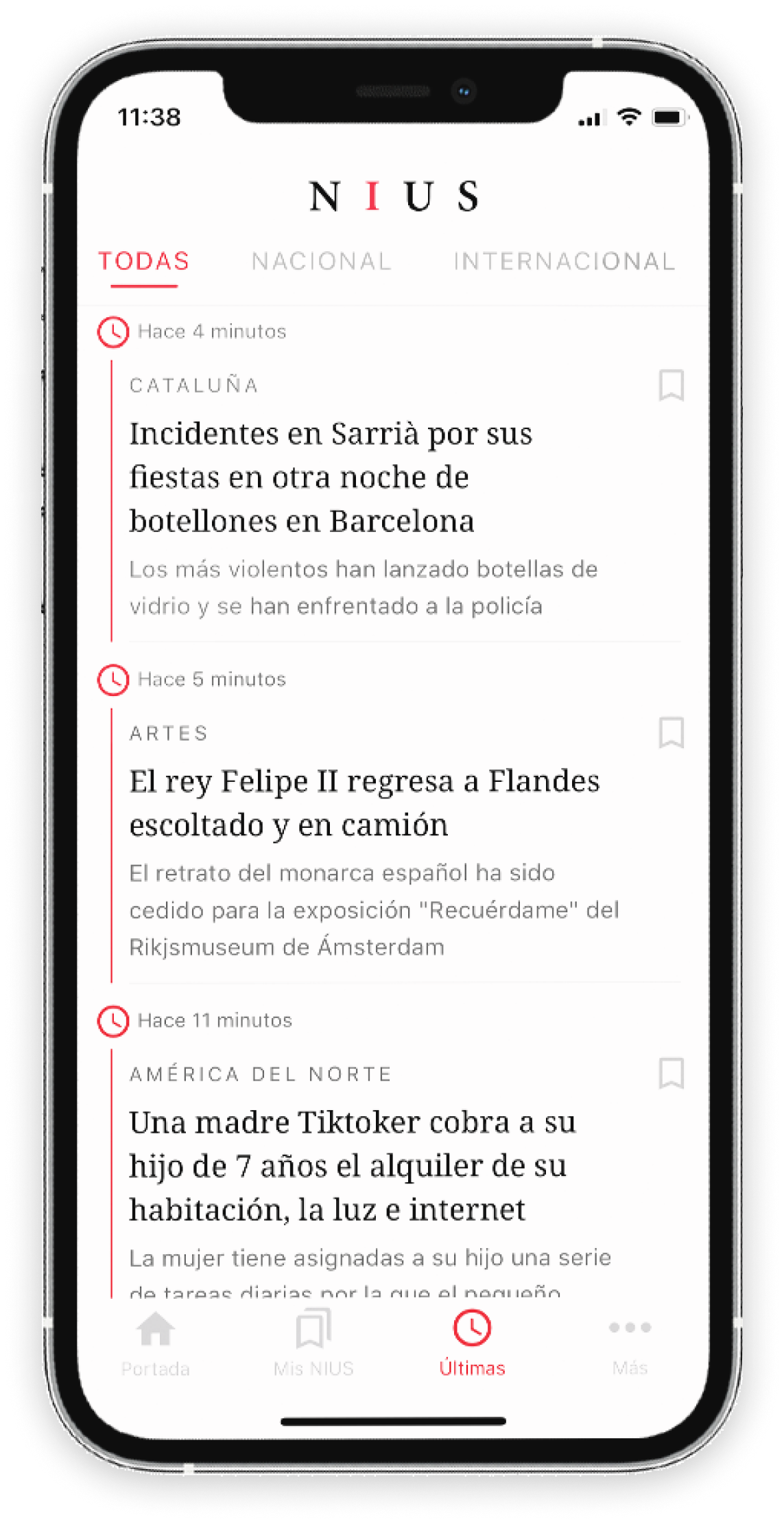 Video playback interface