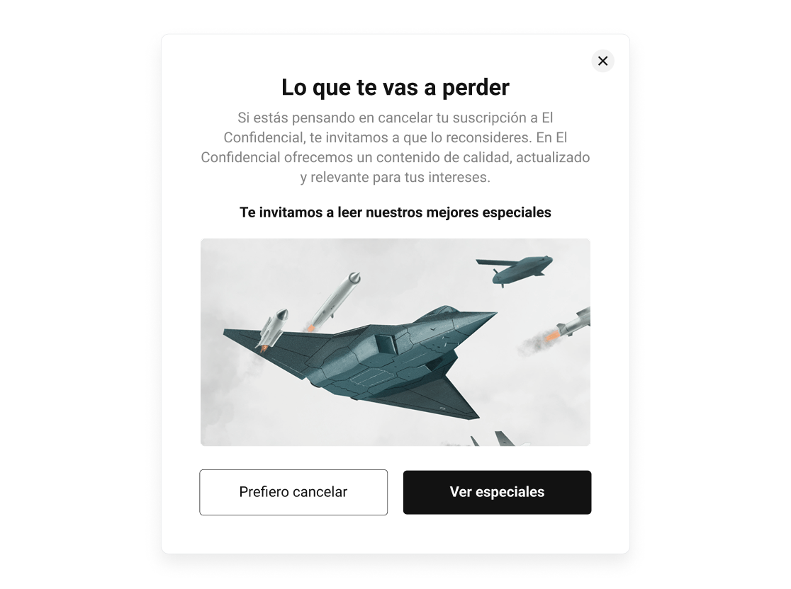 Content reminder highlighting premium stories