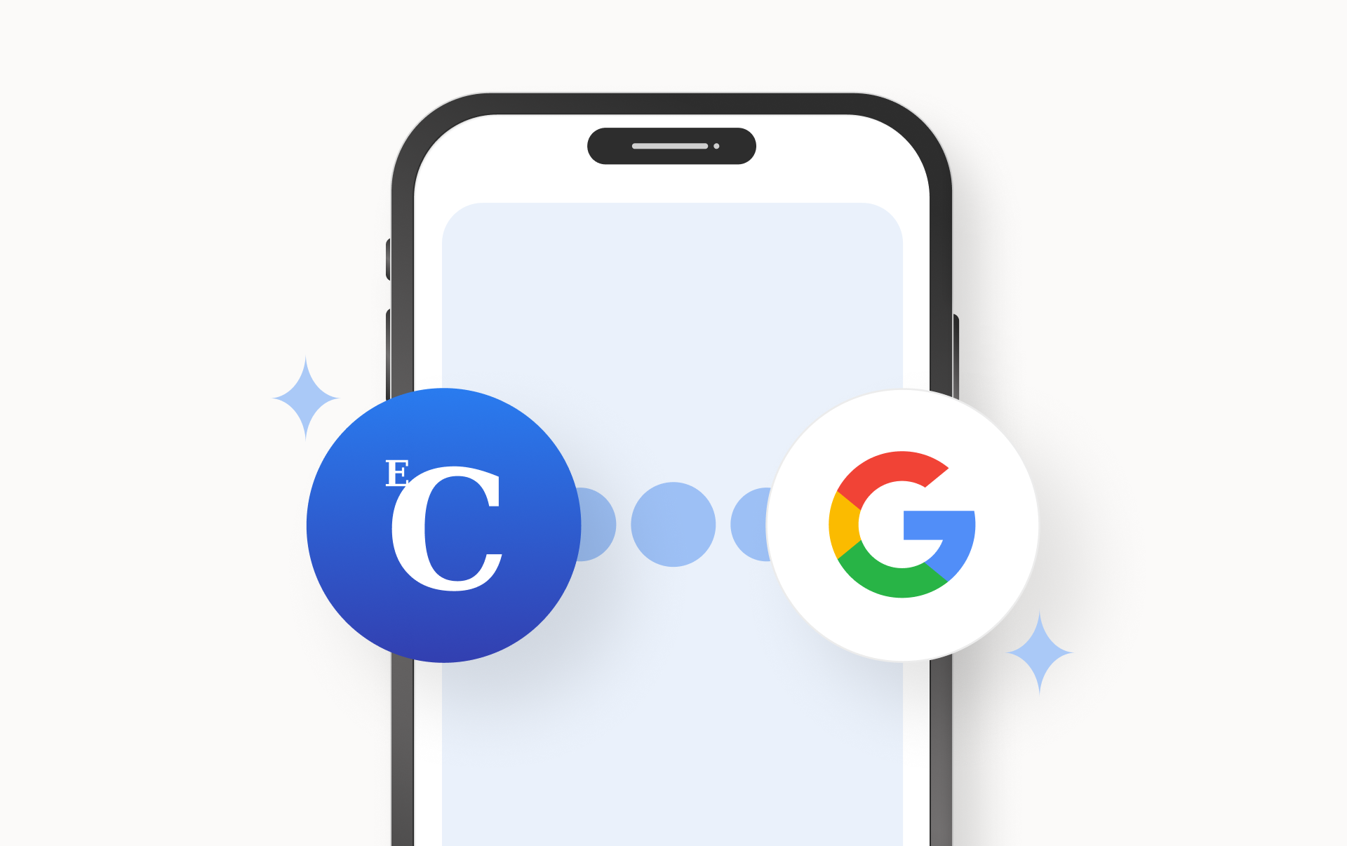 Linking Google Subscriptions — hero screen