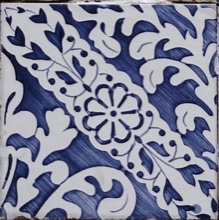 Blue Floral Delft